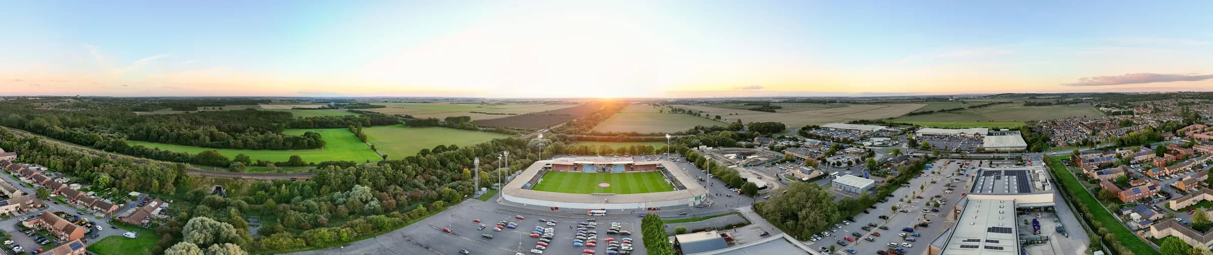 The Attis Arena panoramic view